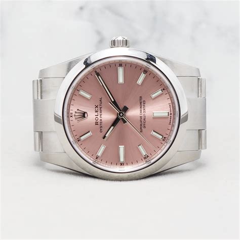 rolex 124200 pink|rolex oyster perpetual 34 price.